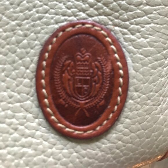 Vintage Authentic Liz Claiborne Pebbled Leather Bag - Picture 4 of 10